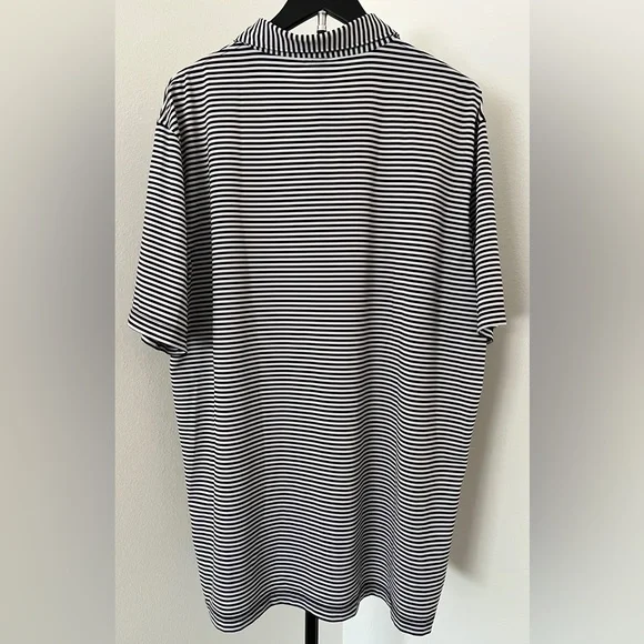 ⛳🏌️‍♂️ Peter Millar Summer Comfort Striped Golf Polo | Men’s XL - Picture 7 of 11